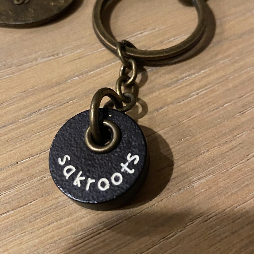 SKAROOTS Enamel Elephat Keychain Fob Purse Charm - Picture 5 of 10